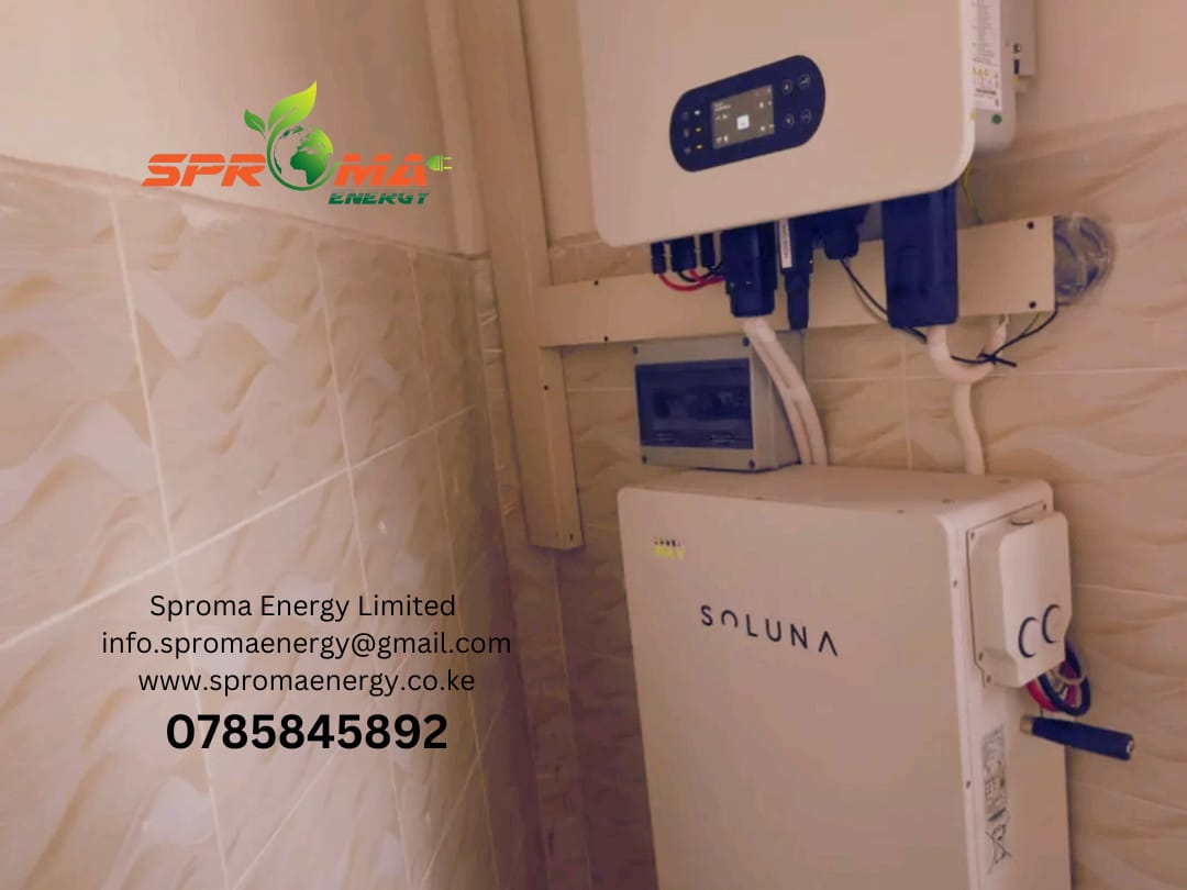 Solar street lights installation